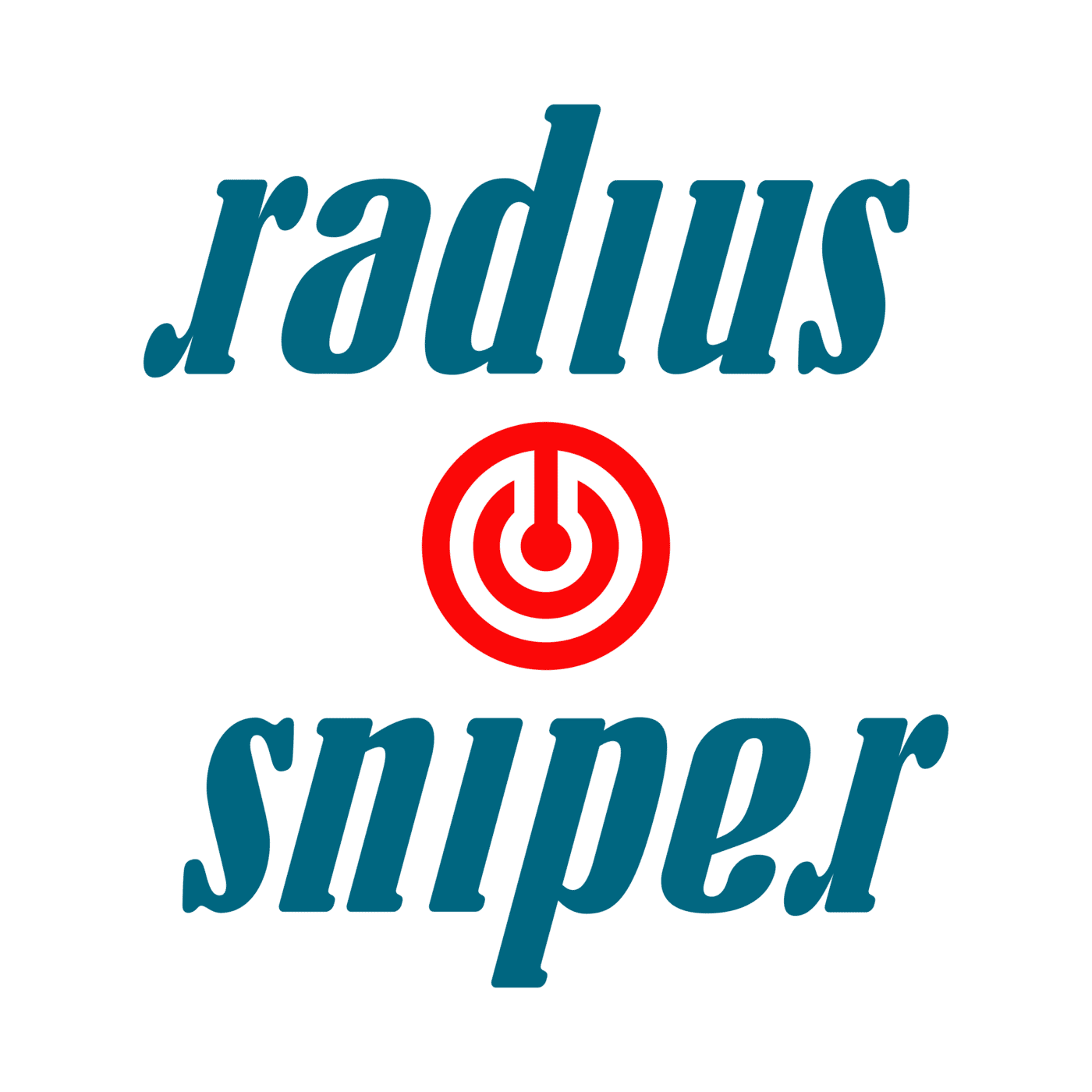 ambigram Radius Sniper red