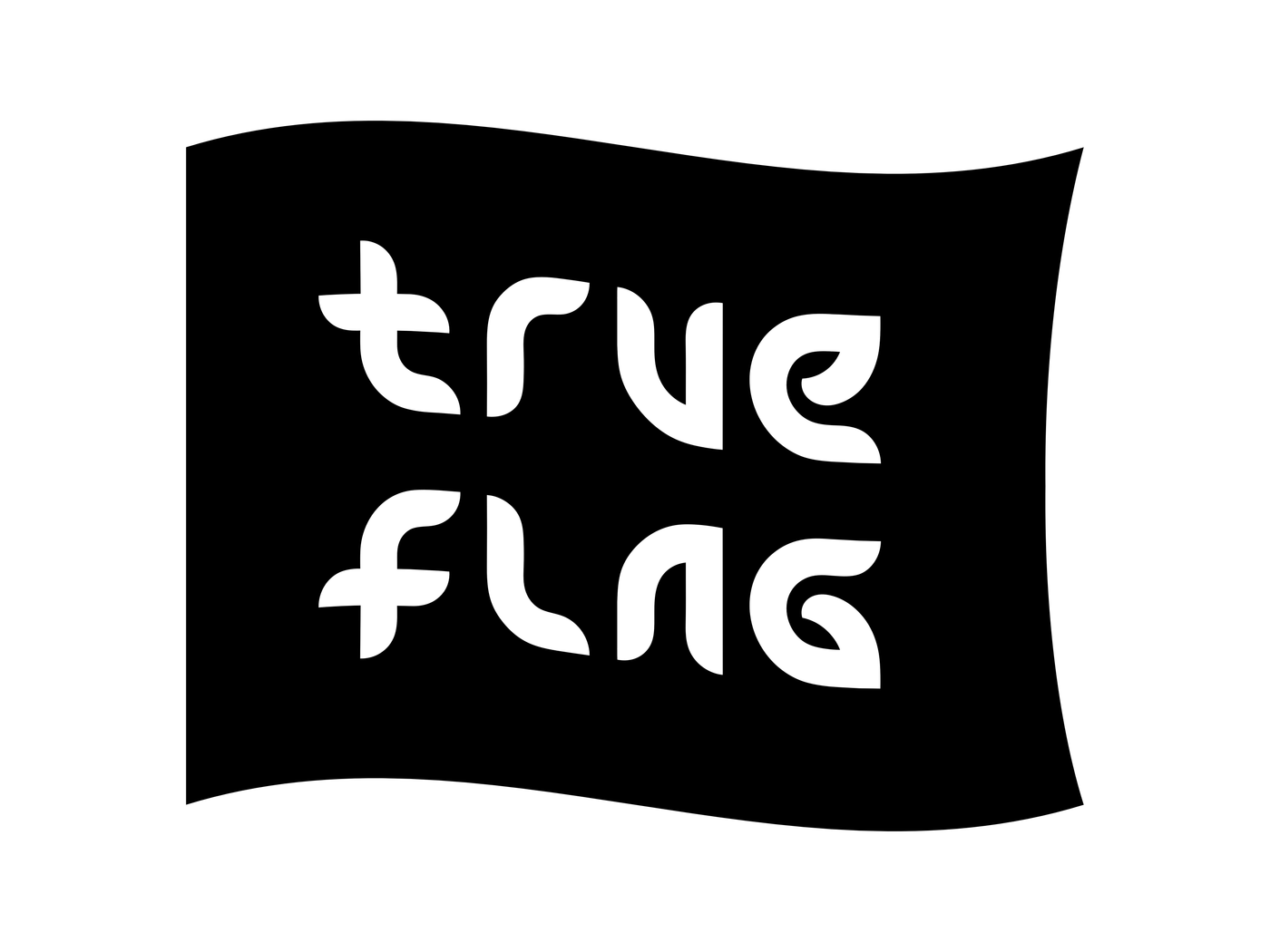 ambigram True flag