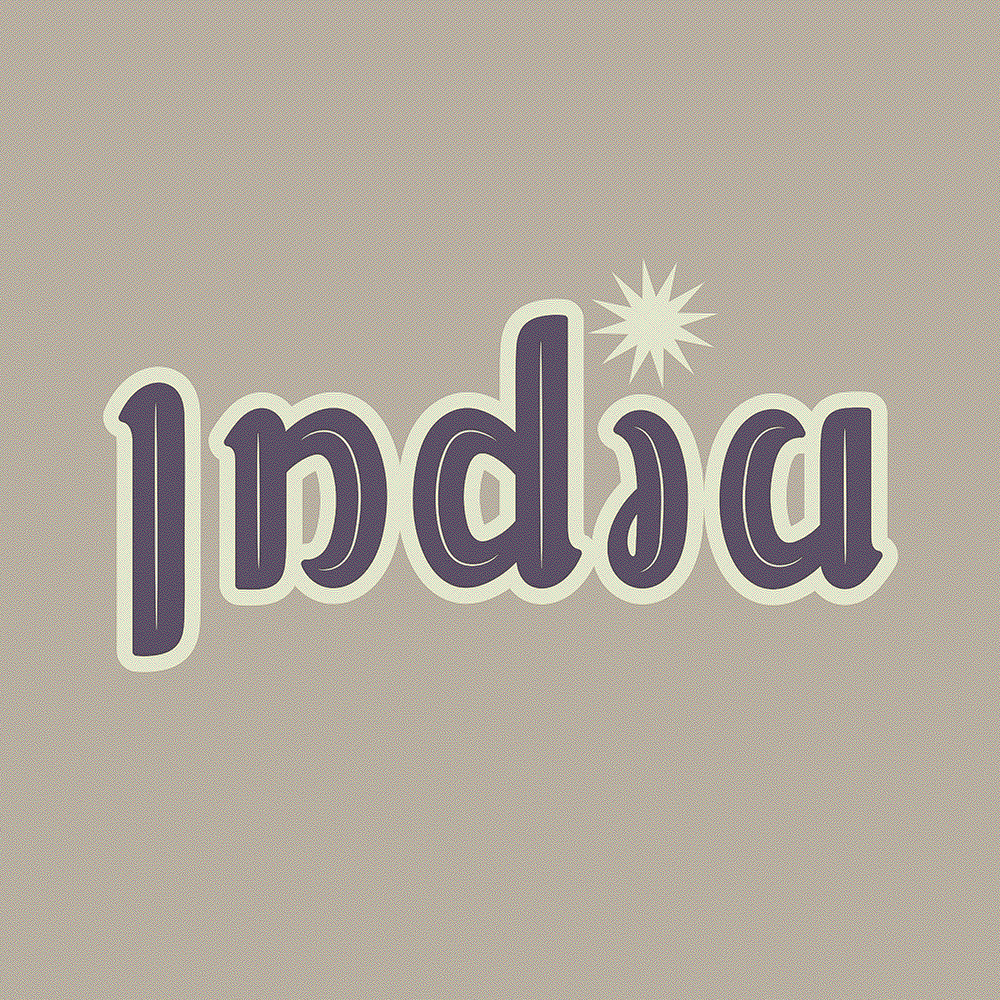 ambigram India and Nepal