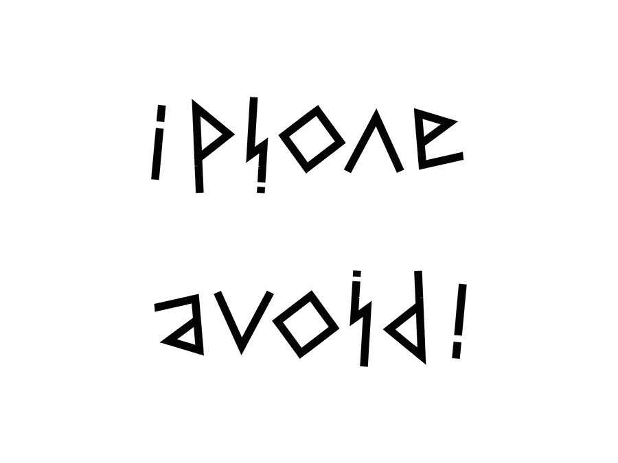 iphone avoid!