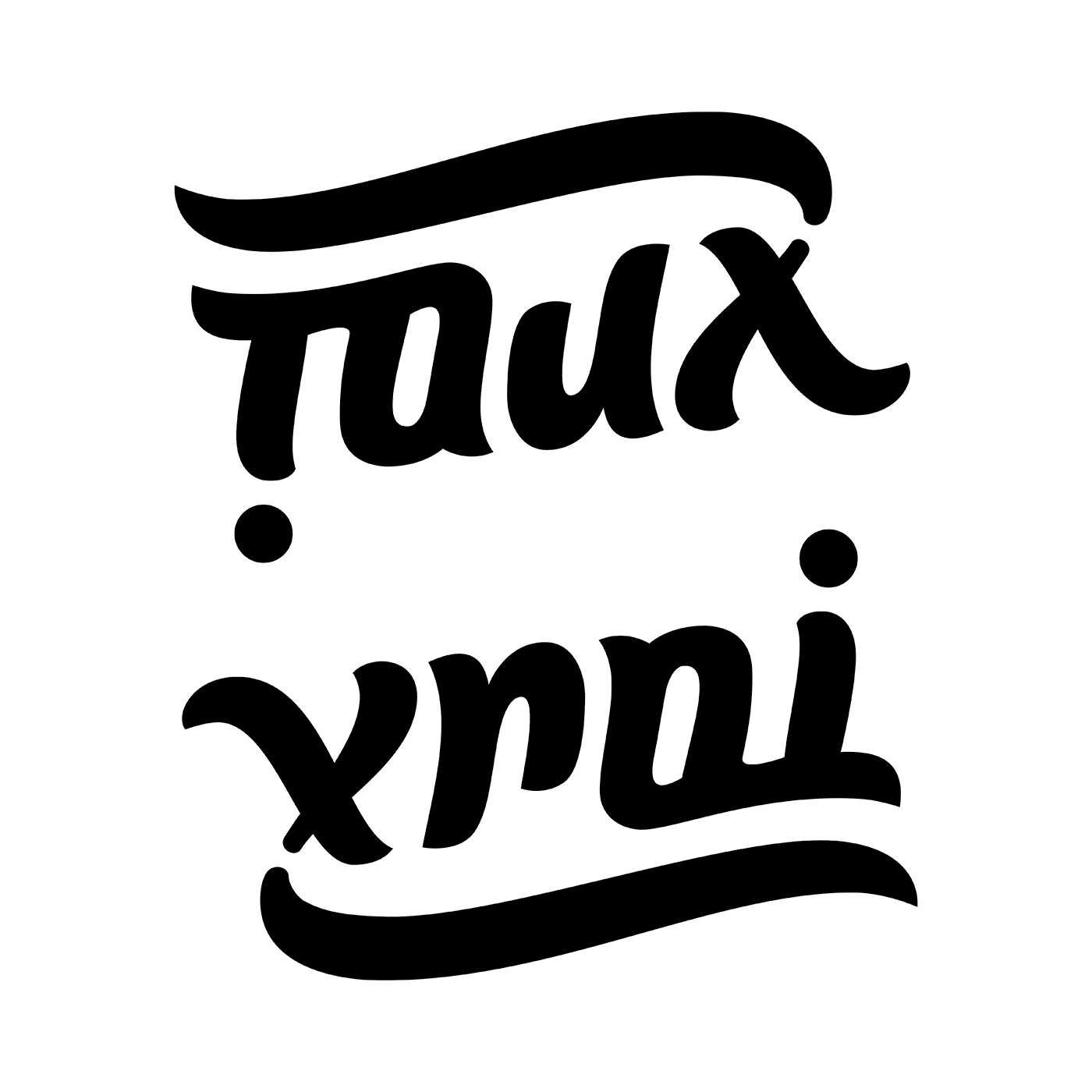 ambigramme Faux / Vrai