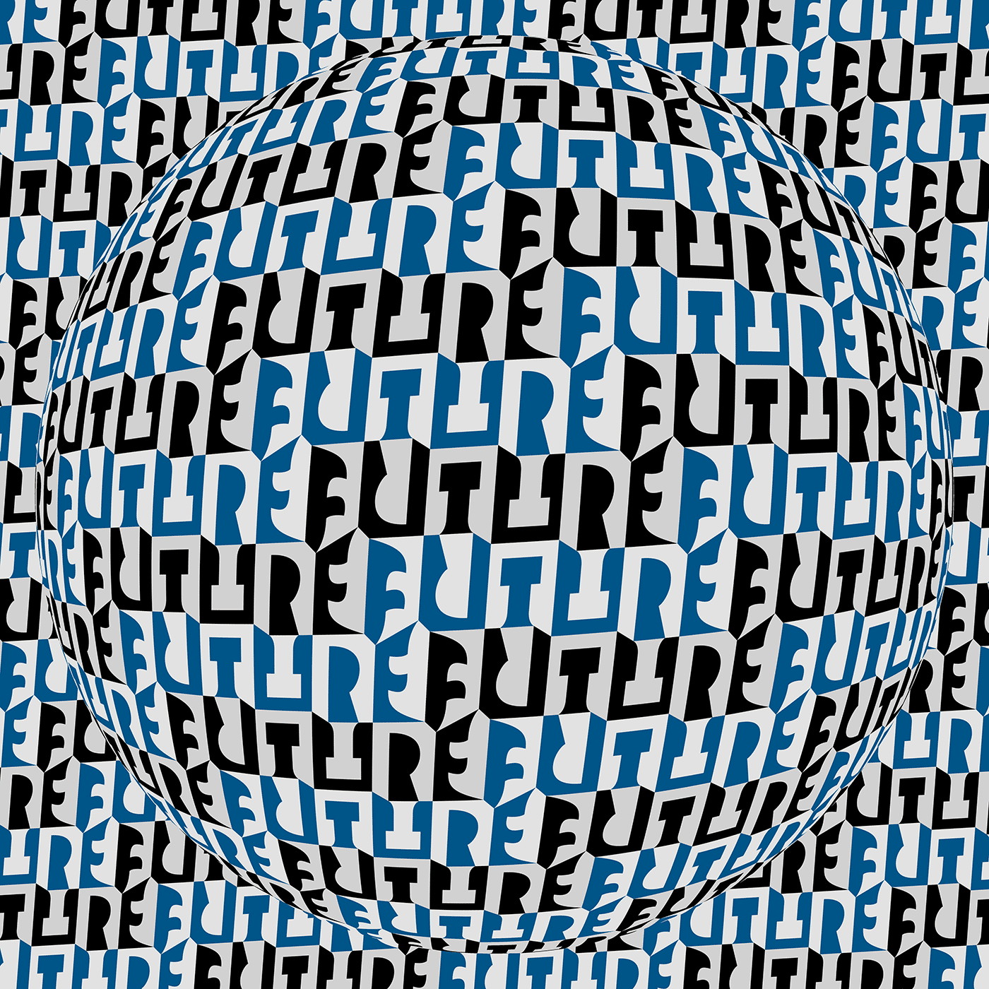 ambigram Future (tessellation)