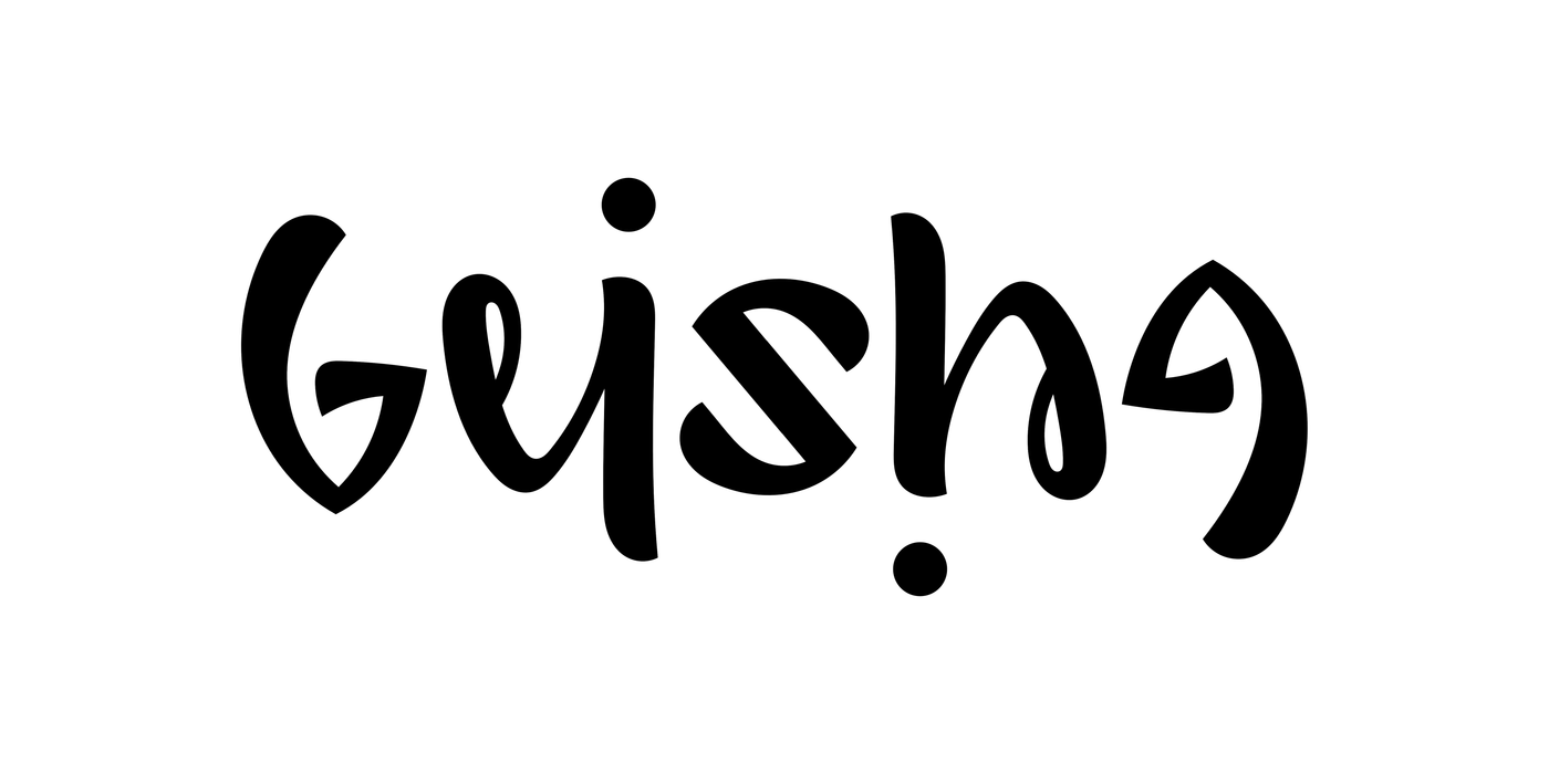 ambigram Geisha