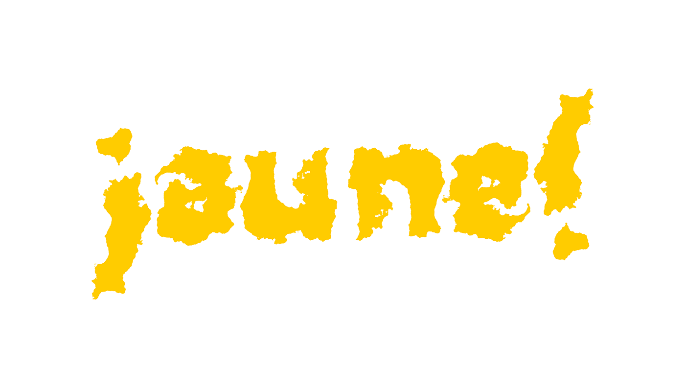 ambigramme Jaune!