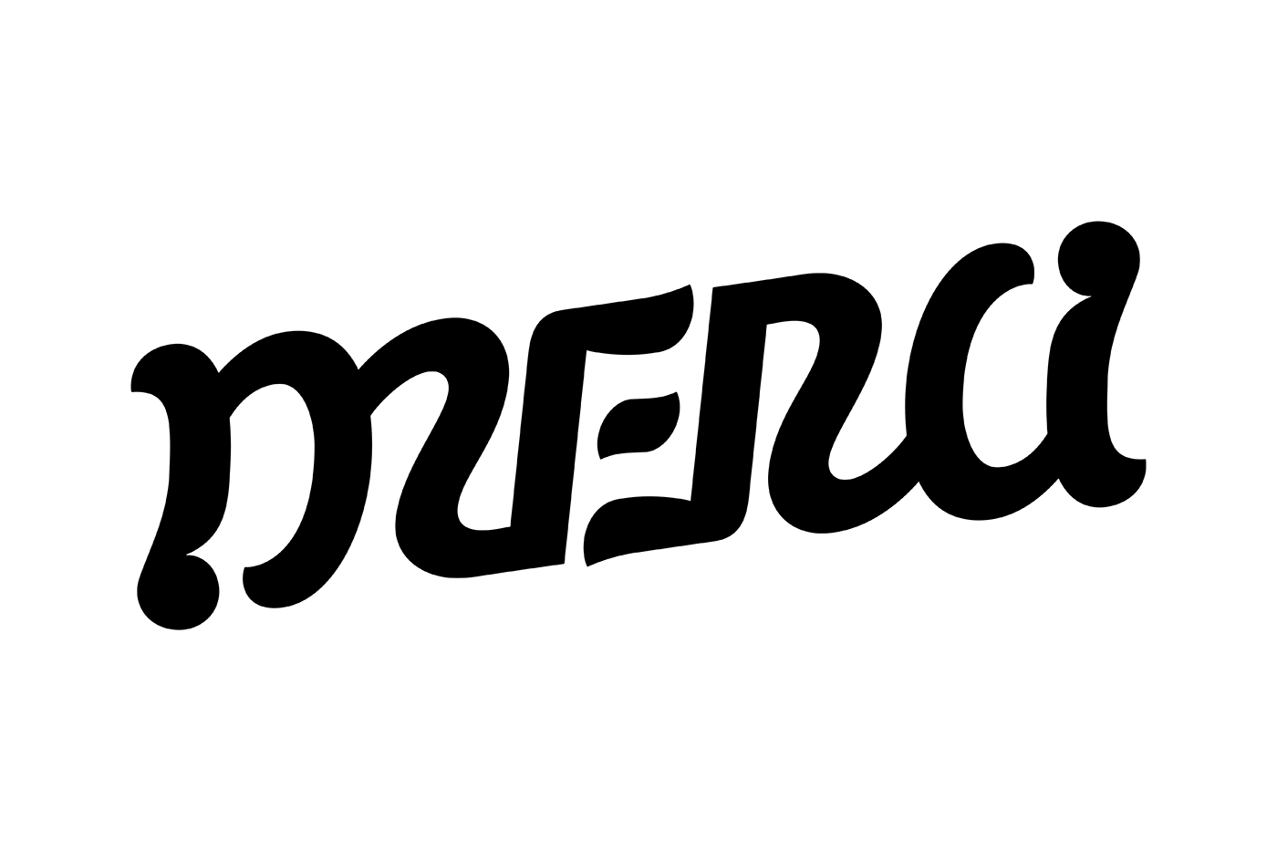 ambigramme Merci