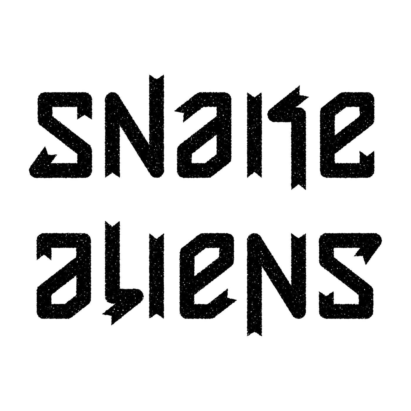 ambigram Snake Aliens