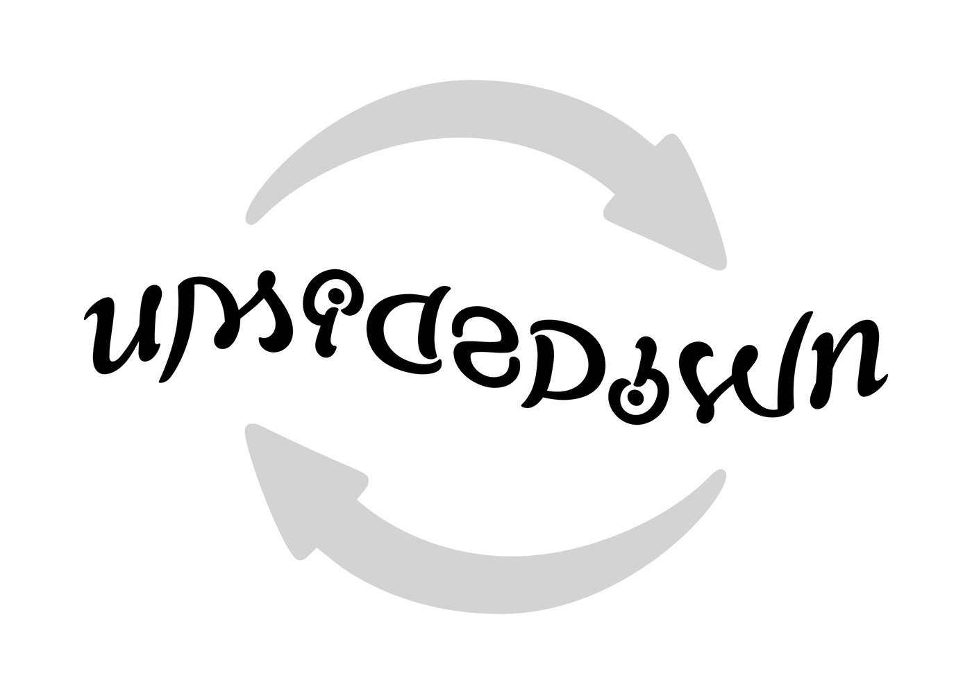 ambigram Upside Down