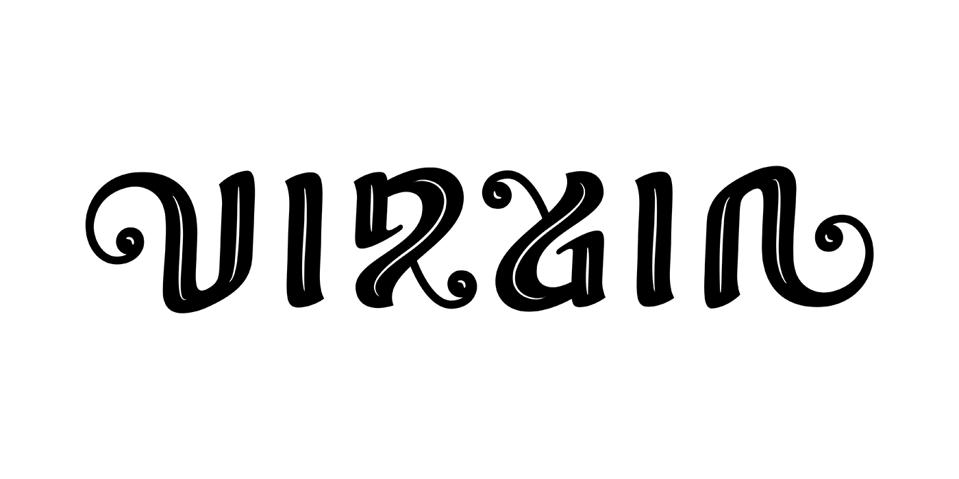 ambigram Virgin