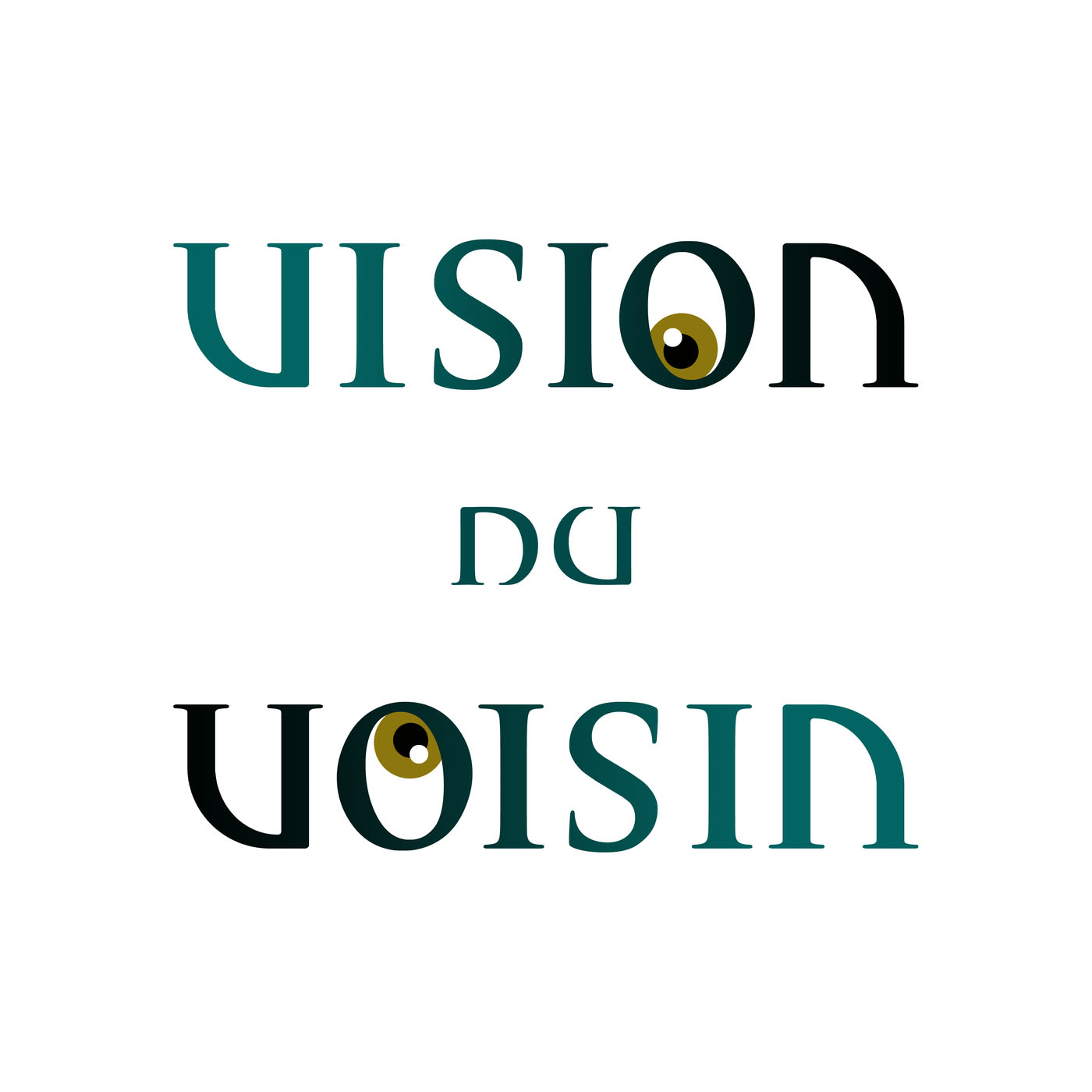 ambigramme Vision du voisin