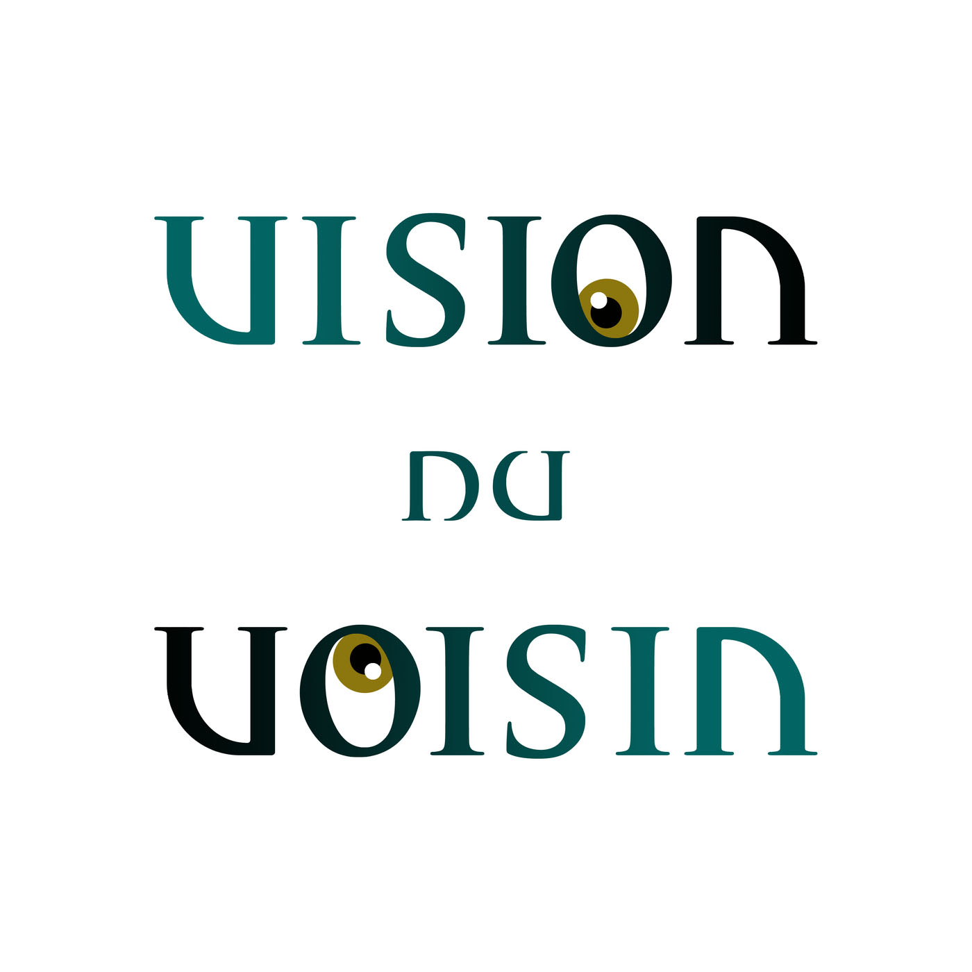 ambigramme Vision du voisin