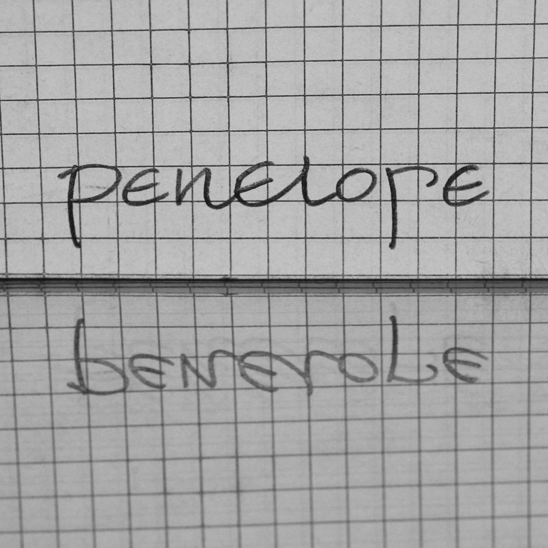 ambigramme penelope benevole