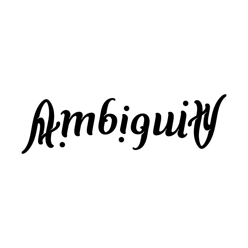 ambigram Ambiguity animated