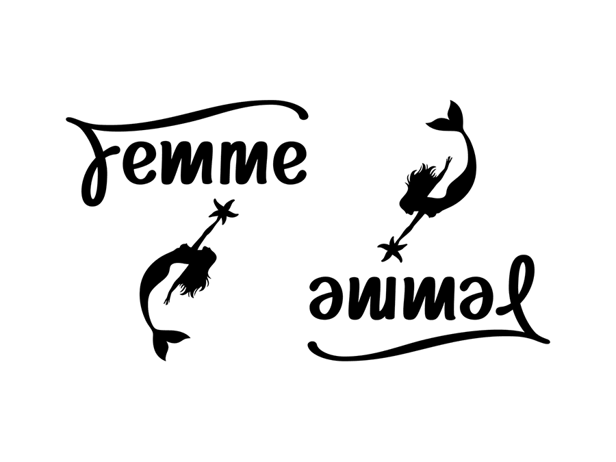 Femme Animal sirene