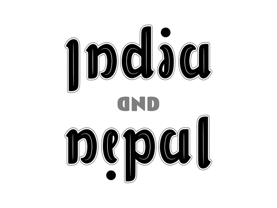 ambigram India Nepal